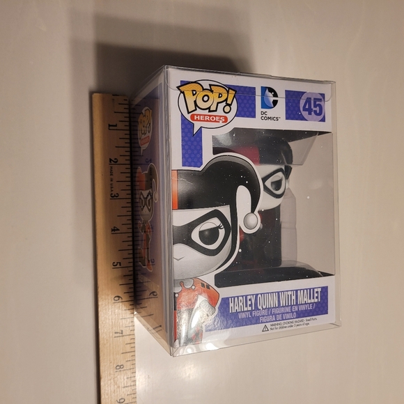 FUNKO POP x DC COMICS CLASSICS Harley Quinn With Mallet Vinyl Figure #45 - Picture 10 of 16